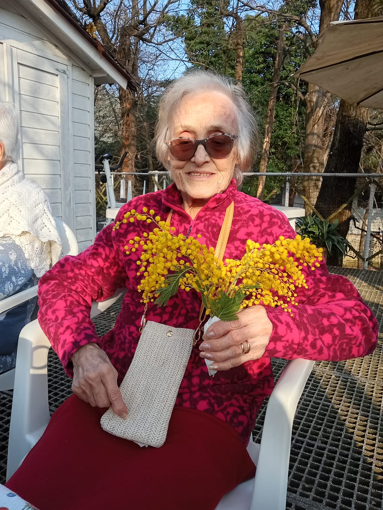 Laboratorio di pittura per anziani Villa Roveglia